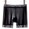 Leggings de Seda de Gelo Finos de Verão para Mulheres Calças de Segurança Anti-Exposição Internas para Mulheres Boxer Antibacteriano Confortável na Virilha Sem Costura para Mulheres