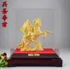 Estatuilla de Guan Gong Buda Dorado Arena de Terciopelo Adornos de Guan Erye Estatua del Dios de la Riqueza Wu Estatua de Buda Guan Sheng Di Jun Estatua de Guan Yu Dios de la Riqueza Wu Traer Riqueza y Tesoro