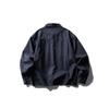 Marca de Tendência Estilo Americano Masculino Northbound Outono 2025 Novo Bolso Rebite Lavado Jaqueta de Trabalho Masculina Curta Larga