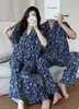 Pijama de Algodón para Pareja Verano 2026, Estilo Delgado, Juego Completo con Opciones de Manga Corta y Pantalón Largo/Shorts, Se Puede Usar Afuera, Sensación de Alta Gama para Uso en Casa