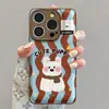 Bufanda West Highland Otoño Adecuado para Funda de Teléfono Móvil Apple 16 Iphone15Promax Todo Incluido Huawei Funda de Teléfono Móvil con Textura de Cuero