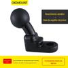 Acessórios de suporte de telefone móvel de metal de fábrica compatíveis com base de cabeça esférica refletor RAM suporte de espelho retrovisor de motocicleta