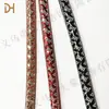 Tira de dibujo de semicírculo tridimensional de pedrería al por mayor accesorios para joyería DIY diamante de cristal equipaje ropa cordón decorativo para zapatos accesorios de taladrado en caliente