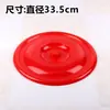 Se vende por separado tapa de cubo de agua de plástico tapa transparente de color tapa conservadora de frescura tapa de plástico redonda cuadrada tapa de bol tapa al por mayor
