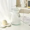 Celebridade on-line ins arranjo de flores decoração vintage vaso de vidro atacado flores rico bambu hidropônico vaso de vidro nórdico