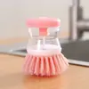 Escova para Panela de Cozinha, Escova de Limpeza de Panela Hidráulica, Escova de Lavar Louça Antiaderente para Óleo, Escova de Limpeza com Líquido, Escova de Descontaminação Doméstica