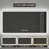 Espejo de baño de alta definición, espejo de maquillaje con luces, espejo de tocador iluminado anti-niebla para pared, espejo para lavabo con pantalla táctil inteligente