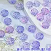 10x 12mm contas de grão de vidro para costura furo reto contas para enfiar super excelentes contas soltas materiais DIY para artesanato acessórios atacado