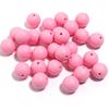 Cuentas Redondas de Silicona de Colores Caramelo, Accesorios para Cadena de Teléfono Móvil, Cuentas Sueltas Redondas Semiacabadas, Cuentas Redondas de Colores Caramelo, Cuentas Sueltas