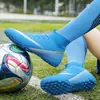 Zapatillas de fútbol de alta gama para cross-country con tacos AG talla grande 45 46 47 estudiantes niños entrenamiento de uña rota