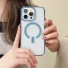 Funda de teléfono magnética de doble cara esmerilada para Apple 16PROMAX anticaída 14 tacto piel 15/11 tacto avanzado 12PRO