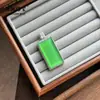 Estilo chino tradicional, alta calidad, verde imperial, colgante de ágata verde natural de alta transparencia, diseño unisex, accesorio versátil