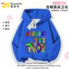 Sudadera con capucha Sprunki Rhythm Box para niños (2025), juego de música, ropa con capucha, abrigo forrado de polar, marea
