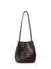Nova Bolsa de Ombro Trançada de Design de Nicho 2025 para Mulheres, Estilo Coreano, High-End, Tendência, Versátil, Bolsa de Mão Retrô para Mulheres