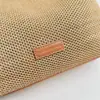Bolso de Paja Hueca de Verano para Mujer 2026 Nuevo de Moda Gran Capacidad Tejido Bolso de Hombro Bolso Tote de Viaje Bolso Cubo