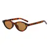 Gafas de sol de moda estilo influencer para mujer, Gafas de sol versátiles casuales estilo callejero con protección UV para hombre, Gafas de sol de personalidad con montura pequeña de moda