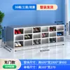 Zapatero de Acero Inoxidable 304 Taller de Purificación Libre de Polvo Zapatero para Cambiarse los Zapatos para Empleados Taburete para Cambiarse los Zapatos de Una y Doble Cara Zapatero de Fábrica Multicapa