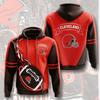 2021 transfronterizo Amazon nuevo chaleco con capucha para hombre con impresión digital 3D NFL para primavera y otoño ropa casual para hombre