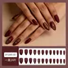Pegatinas Europeas y Americanas Más Vendidas Sexys Dulces y Frescas para Uñas Parches Sencillos para Uñas Postizas Productos Terminados Venta al por Mayor Exportación Uñas Portátiles