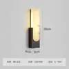Luminária de parede para cabeceira de quarto de mármore transfronteiriça, luminária de parede de designer criativo nórdico para sala de estar, escritório de vendas, saguão, hotel