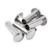 Remaches Semihuecos de Cabeza Plana Redonda de Acero Inoxidable 304 Remaches de Cabeza Redonda Semihuecos M1.5M1.7M2M3M4M5-M10