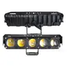 Holofote LED de Moto Cinco Olhos Transfronteiriço Luz Dianteira de Carro de Alto Brilho Farol Modificado Veículo Elétrico Holofote Pequeno Canhão de Aço
