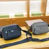 Bolsa Transversal Masculina P Marca Logo Triângulo Nylon Comércio Exterior Exclusivo Transfronteiriço Alça Única de Ombro Caixa de Presente