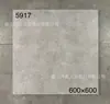 Fábrica de Guangdong Ingeniería Personalizada Azulejos Mate Gris Cemento 600X600Mm Obra Antideslizantes Azulejos Antiguos
