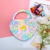 Bolsa de Silicona al por Mayor Bolso Cruzado para Niñas Almacenamiento Billetera para Monedas Alivio del Estrés Infantil Bolsa Tote de Hombro con Burbujas Bolsa de Almacenamiento Regalo