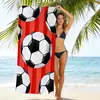 Toalla de Playa Rayada Jit para Dropshipping Transfronterizo en Amazon Temu, Toalla de Baño de Playa de Microfibra Estampada Digitalmente