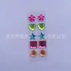 Pegatinas de Diamantes acrílicos coloridas de alta calidad juguetes para niños hechas a mano DIY pegatinas para uñas diamante con pegamento pegatinas de gemas protección ambiental