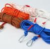 Tendedero de Cable de Acero Engrosado Núcleo Cuerda de Nylon Atada Tendedero Portátil para Interiores y Exteriores Secado de Edredones Sin Taladro