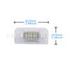 Luz de Matrícula Mercedes-Benz W242 W246 al por mayor B-Klasse Luz de Matrícula LED Transfronteriza A2468201566 Súper Brillante