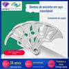 Acessórios para grelha mecânica dentes de rastelo de aço inoxidável grelha de água da chuva de nylon placa de corrente resistência à corrosão