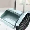 Juego de Escoba y Recogedor para Limpieza del Hogar, Ampliado y Engrosado, Cerdas Suaves Que No se Pegan al Cabello, Escoba y Recogedor Individual
