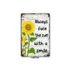 Artesanías de pintura de hierro con flores vintage Putian Amazon AliExpress comercio exterior transfronterizo pintura decorativa pintura colgante colgante de pared