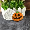 Molde de silicona nuevo de Halloween DIY castillo de chocolate calabaza gato negro decoración de pastel molde de silicona para azúcar invertido