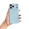 Funda de Teléfono Líquida para iPhone 17Pro Es Adecuada para Apple 15Pro Borde Recto Agujero de Precisión Cubierta Completa de Silicona 13 Funda Protectora
