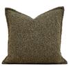 Almohada Moderna Simple Verde Oscuro Patrón Cebra Sala de Estar Sofá Almohada Hotel Habitación Modelo Mesita de Noche Almohada Grande Almohada Lumbar Venta al por Mayor