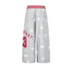 Marca de Moda Retro Americana Diseño de Estrella de Cinco Puntas Pantalones Casuales de Moda Pantalones Deportivos de Chándal de Moda Sueltos Ropa de Calle Hip Hop Pantalones de Pierna Ancha