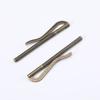85MM Cabeza de Cobre Bronce Cheque Clip Dorado Clip de Billetera con Resorte Almacenamiento de Metal Clip para Billetes