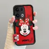 Adequado para Realmec 75m Reno12 Mouse C61 Transfronteiriço C63 Desenho Animado Capa para Celular Oppo 13Pro 3D