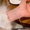 Pulsera de Perlas Popular para Mujer 2025, Versátil y de Alta Gama, Pulsera Retro de Nuevo Estilo Chino, Pulsera Elegante de Mariposa al Por Mayor