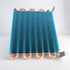 KRDZ suministra evaporadores para refrigeradores sin escarcha, modelo 1000, con evaporadores y condensadores de tubo de cobre.
