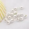 Venta al por mayor de fábrica cuentas plateadas con agujero esmeriladas para pulsera hecha a mano DIY cuentas espaciadoras material para abalorios cuentas de corte angular