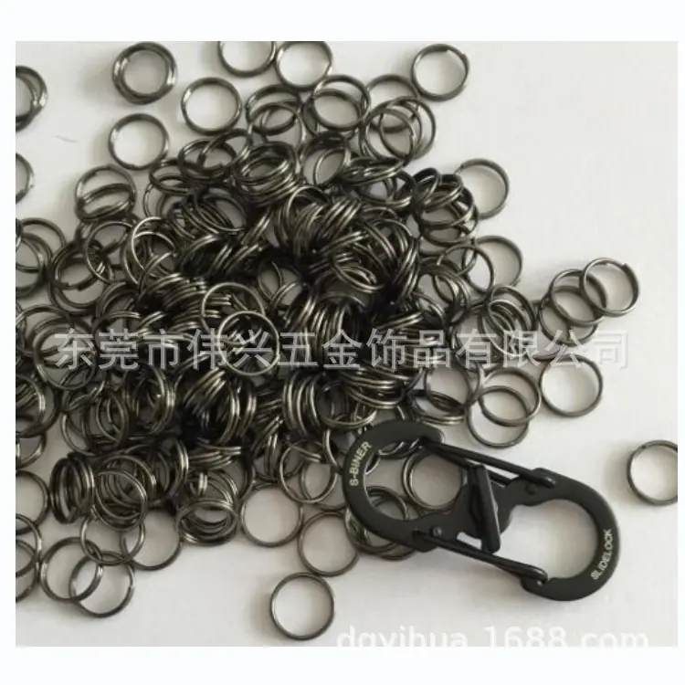 钥匙圈钥匙扣狗扣珠链