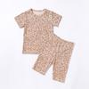 Traje de Verano de Manga Corta para Bebé Traje de Algodón Puro para Aire Acondicionado para Bebé Europeo y Americano Traje de Dos Piezas de Manga Corta Ropa de Verano
