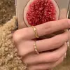 Explosiones del Libro Rojo Transportando Anillo de Serpiente Pequeña de Oro 2025 Nuevo Serpiente Plateada Pequeña Lúcida Anillo de Serpiente Espíritu del Zodiaco de Este Año