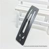 Fornecimento direto da fábrica 6/8 cm retangular gota clipe de cozimento verniz crianças BB clipe DIY acessórios para o cabelo cocar acessórios Atacado