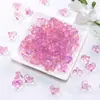 Cristal de Imitación Gelatina Corazón de Melocotón Cuentas de Vidrio DIY Pulsera de Cuentas Accesorios de Joyería Cuentas Sueltas Venta al por Mayor